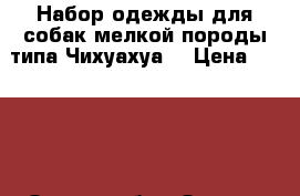 Набор одежды для собак мелкой породы типа Чихуахуа/ › Цена ­ 2 000 - Омская обл., Омск г. Животные и растения » Аксесcуары и товары для животных   